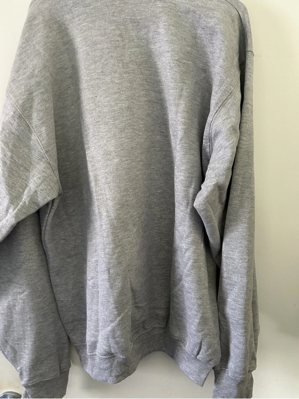 Men's Classic Heather Gray Crewneck Sweater